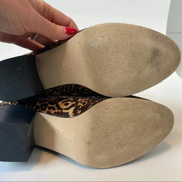 Cynthia Vincent Leopard Boots - Picture 8 of 9